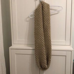 Old Navy brown infinity knit scarf